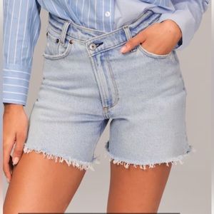 Abercrombie High Rise Dad Shorts